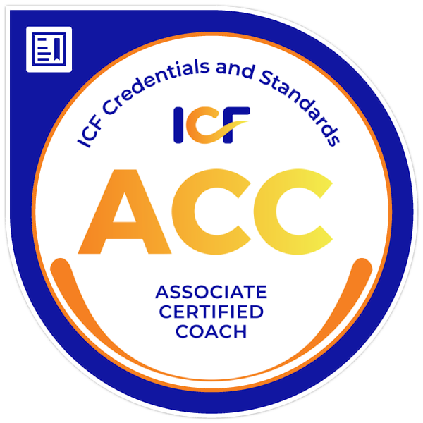 Credly verified badge for Associate Certified Coach, International Coaching Federation